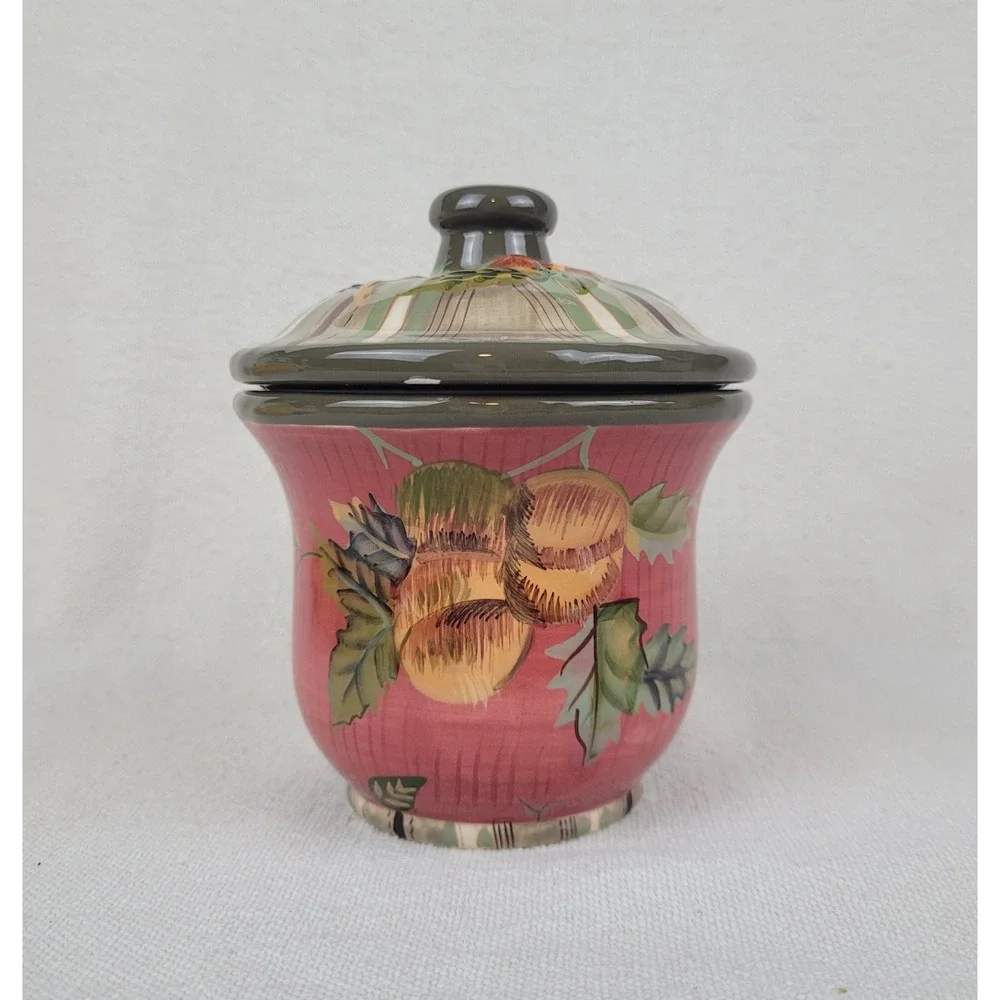 Tracy Porter Covered Sugar Bowl‎ Cannister
